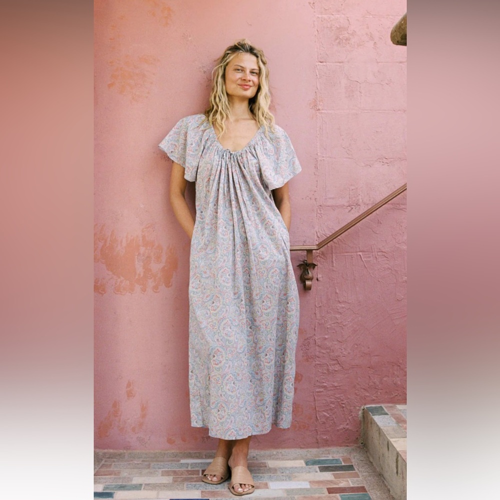 Christy Dawn Ambre Dress M Summer Paisley